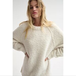FREE PEOPLE Teddy Sweater Tunic